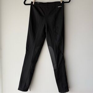 KERRITS Black Knee Patch Riding Tights XL Equestrian Stretch Pants NWT